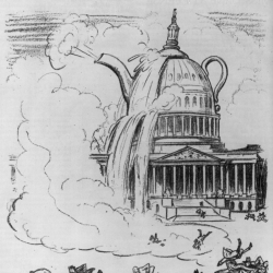 Political Cartoon Published in Judge Magazine, February 1924